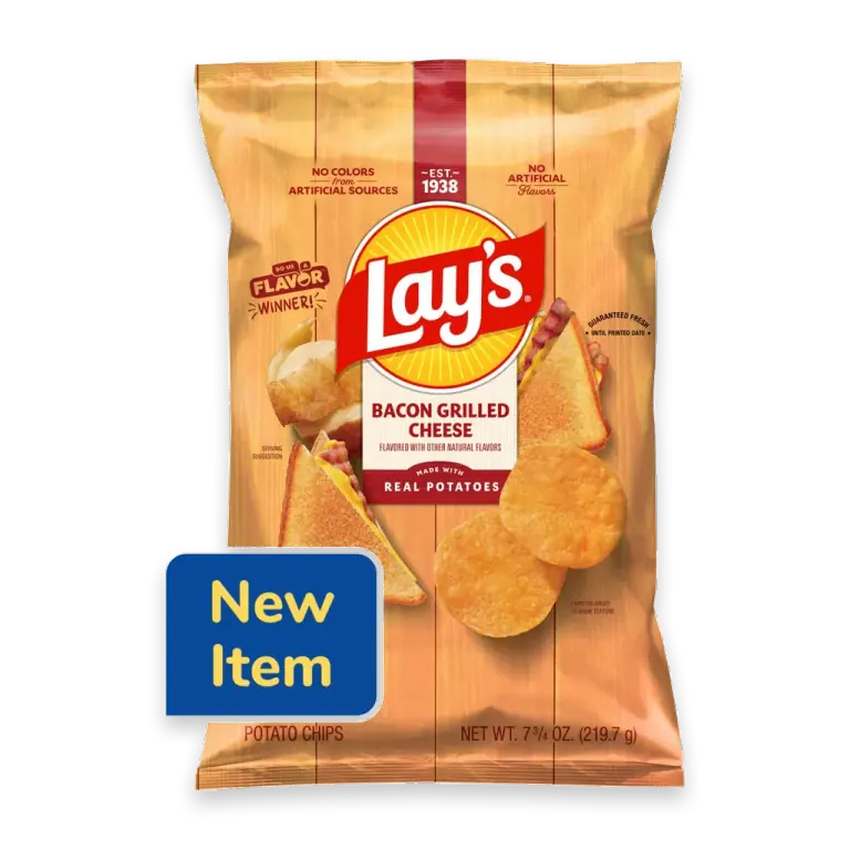 Bacon Grilled Cheese Potato Chips