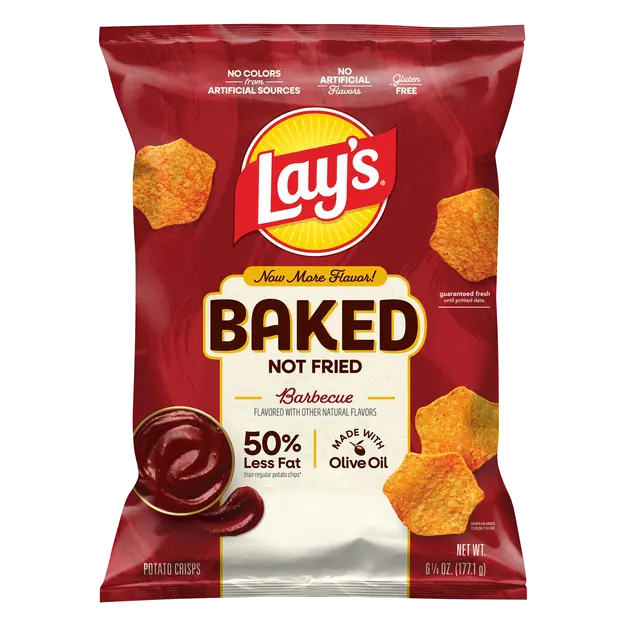 Baked Gluten Free Barbecue Potato Crisps Chips