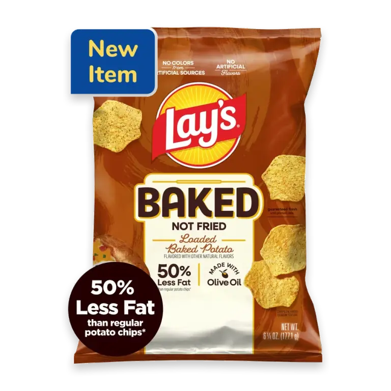 Baked Loaded Baked Potato Chips
