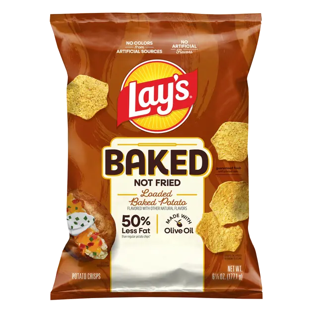 Baked Loaded Baked Potato Flavored Potato Crisps