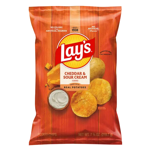 Cheddar & Sour Cream Potato Chips