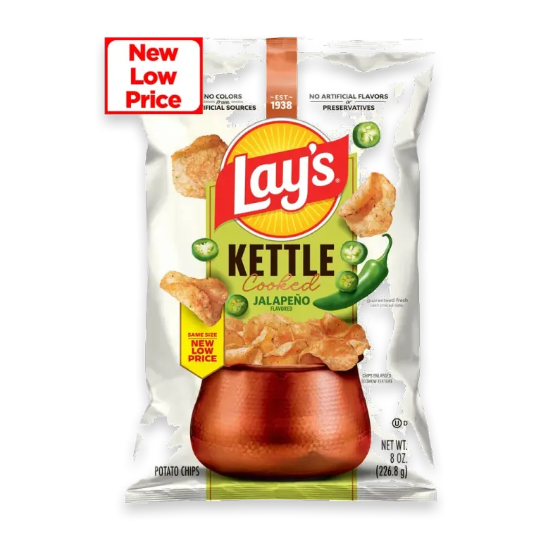 Kettle Cooked Jalapeno Kettle Potato Chips