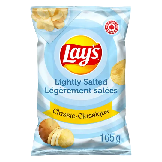 Lightly Salted Potato Chips 165 g
