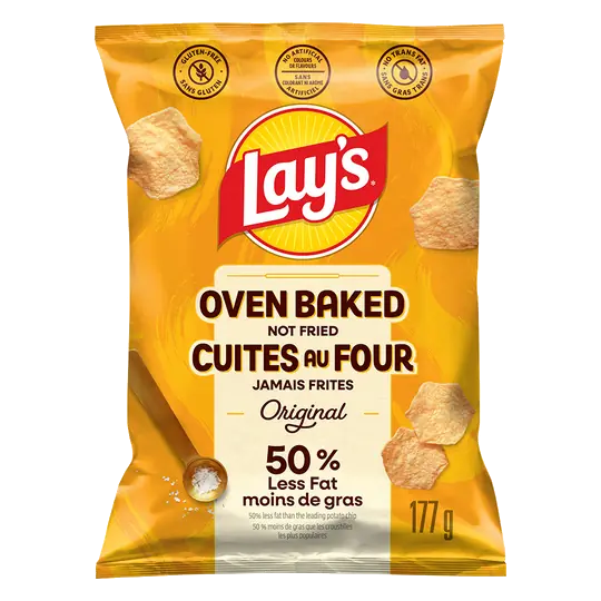 Oven Baked Potato Chips Original 177 g