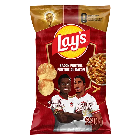 Potato Chips Bacon Poutine 220 g