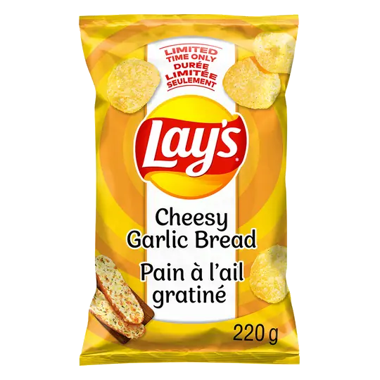 Potato Chips Cheesy Garlic Bread 220 g
