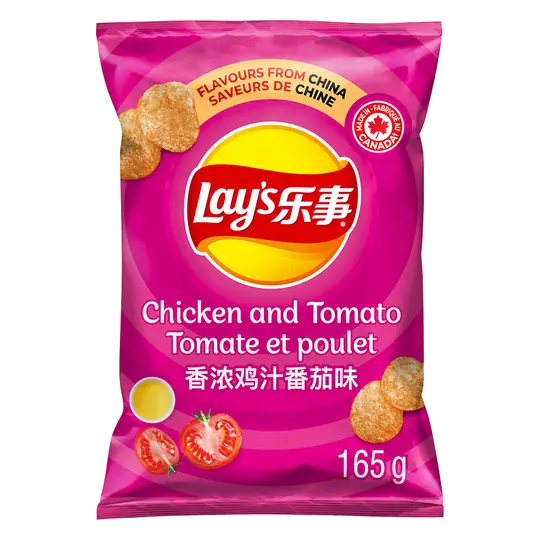 Potato Chips Chicken And Tomato Flavoured 165 g
