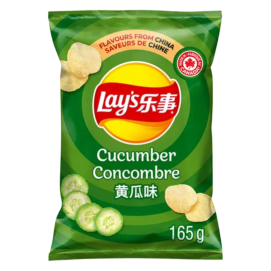 Potato Chips Cucumber Flavoured 165 g