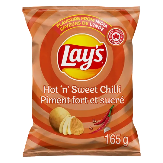 Potato Chips Hot 'N' Sweet Chilli 165 g
