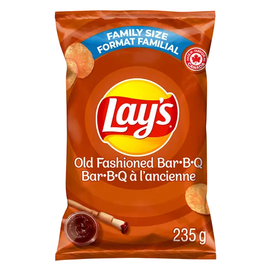 Potato Chips Old Fashioned Bar-B-Q 235 g