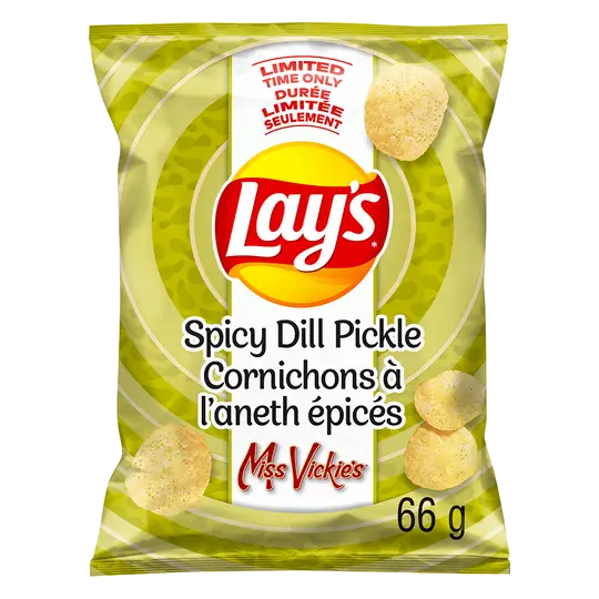 Potato Chips Spicy Dill Pickle 66 g