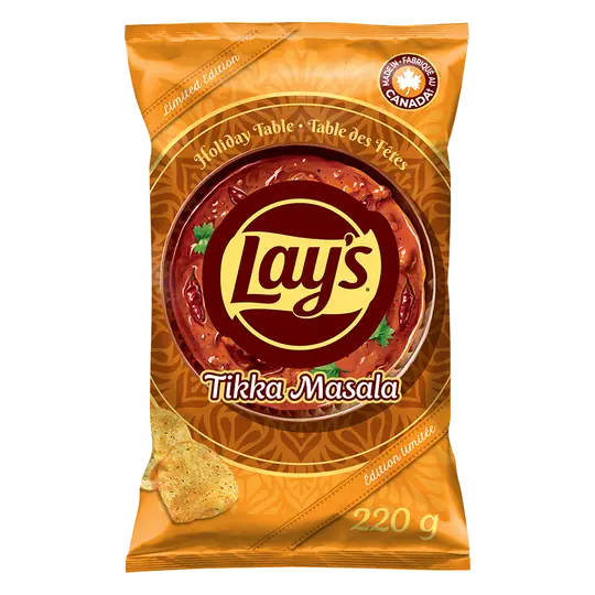 Potato Chips Tikka Masala Flavoured 220 g