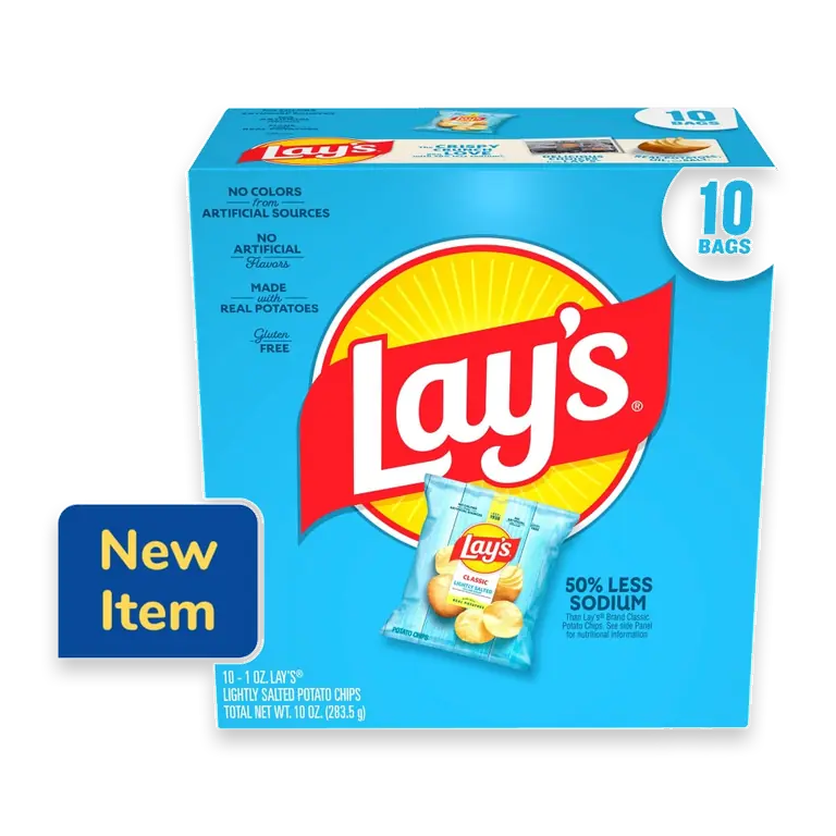 Lightly Salted Potato Chips Multipack