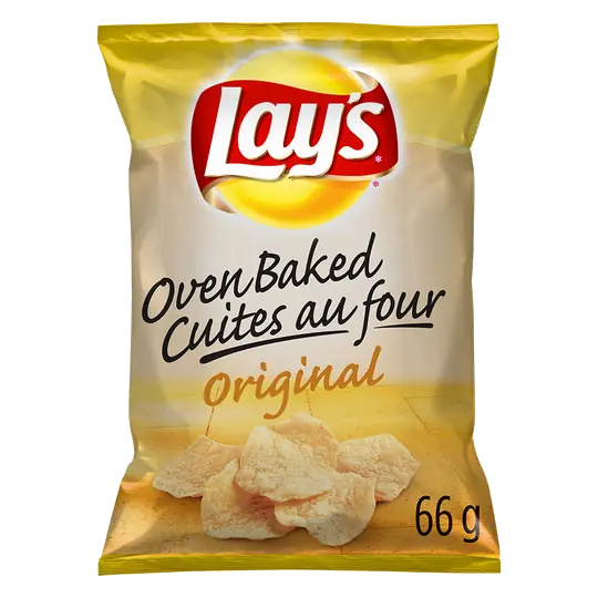 Oven Baked Original Potato Chips (small bag) 66 g