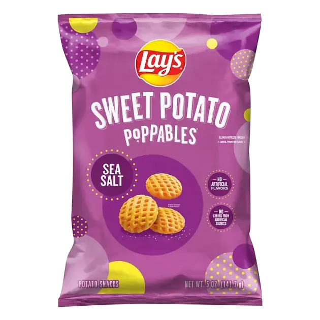 Poppables Sweet Potatoes Sea Salt Potato Snacks