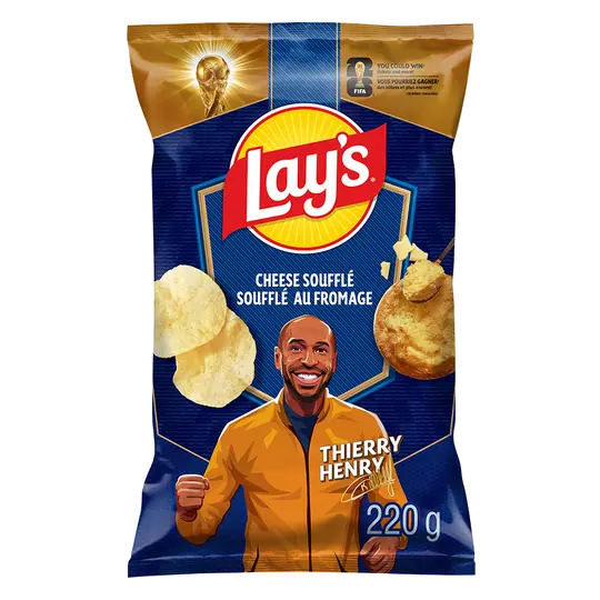 Potato Chips Cheese Souffle 220 g