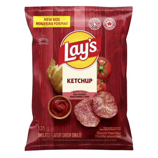 Potato Chips Ketchup Flavoured 135 g