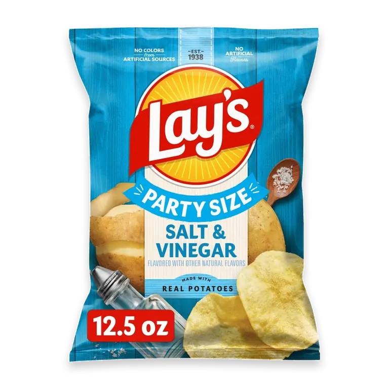 Salt & Vinegar Chips Party Size