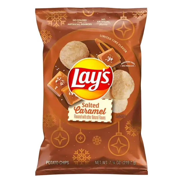 Salted Caramel Flavored Potato Chips