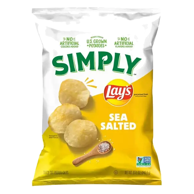 Simply Potato Chips, Sea Salted, Thick Cut