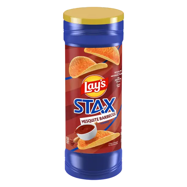 Stax Mesquite Barbecue Potato Chips