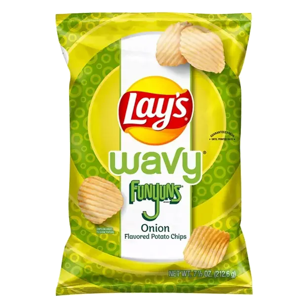 Wavy Funyuns Onion Flavored Potato Chips