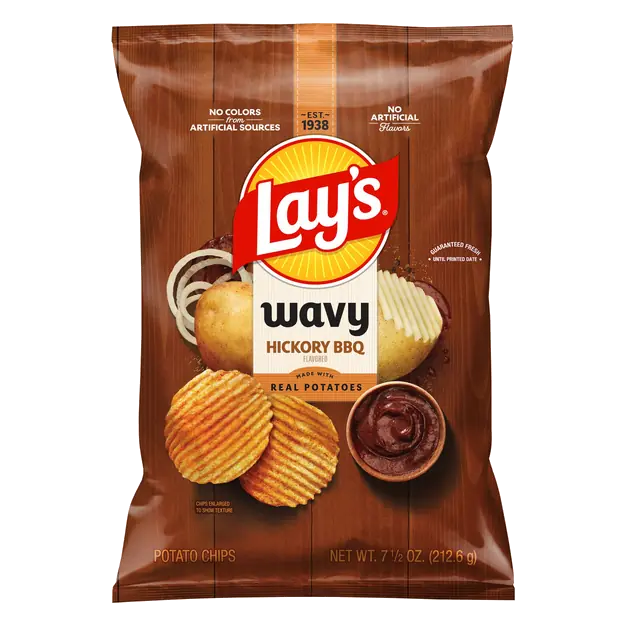 Wavy Hickory BBQ Potato Chips