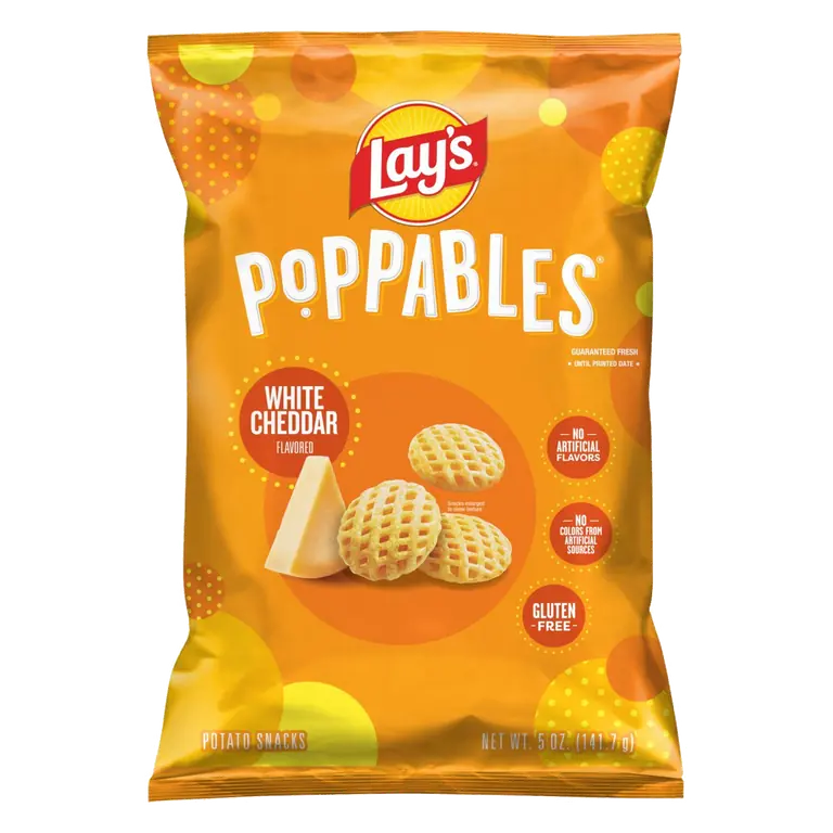 White Cheddar Flavored Potato Snacks