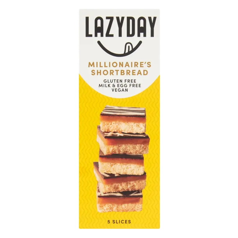 Free From Millionaires Shortbread 5 Pack