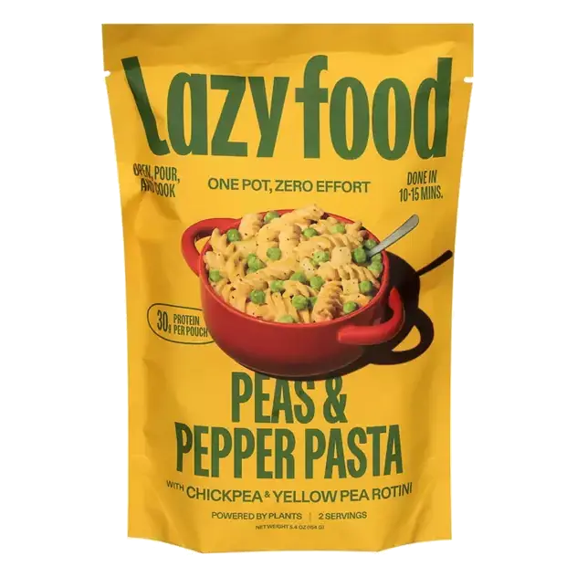 Peas & Pepper Pasta with Chickpea & Yellow Pea Rotini