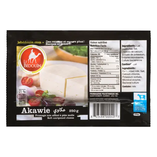 Akawie Cheese Soft Unripened 250 g