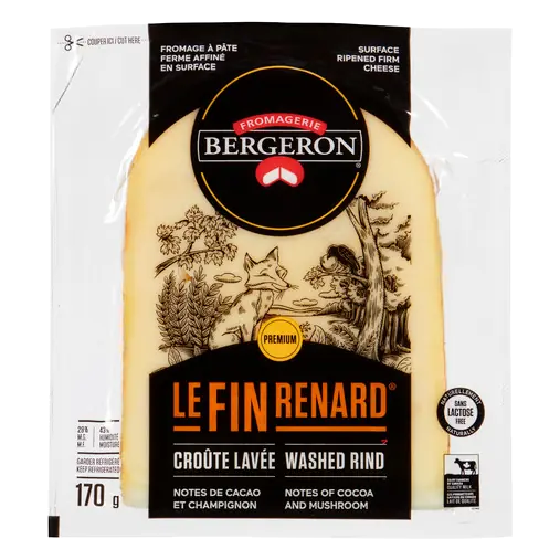 Lactose-Free Renard Surface Ripened Firm Cheese Washed Rind 170 g