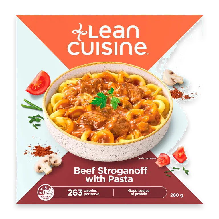 Beef Stroganoff With Pasta Frozen Meal