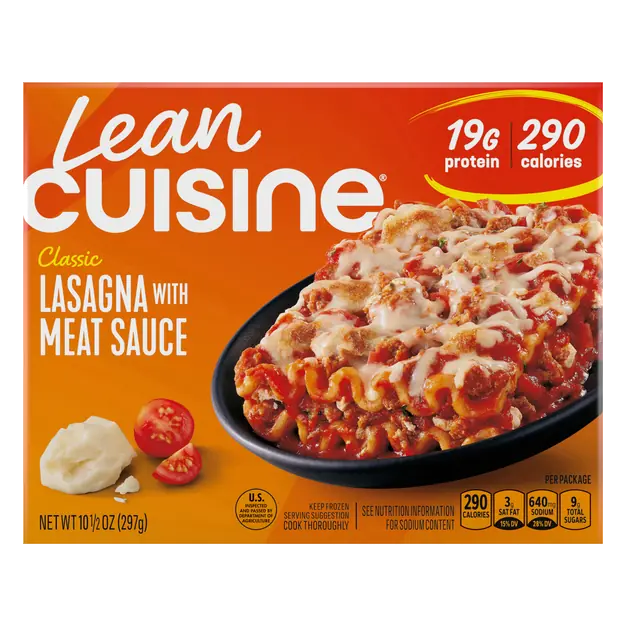 Classic Lasagna with Meat Sauce 19g Protein Frozen Meal