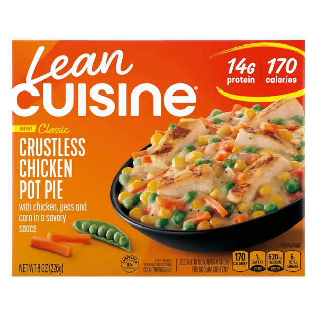 Crustless Chicken Pot Pie 14g Protein Frozen Meal