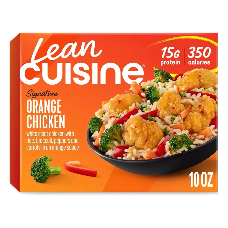 Lean Cuisine Frozen Orange Chicken Microwave Meal, 10oz