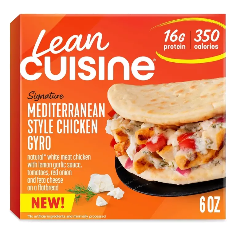 Lean Cuisine Mediterranean Style Chicken Gyro Frozen Meals 6oz: 16g Protein