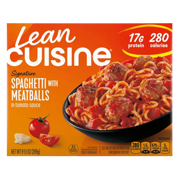 Protein Kick Spaghetti with Meatballs Frozen Meal