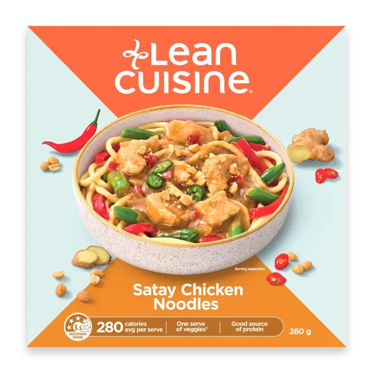 Satay Chicken Noodles Frozen Meal