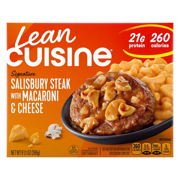 Signature Salisbury Steak w/Macaroni & Cheese Frozen Meal