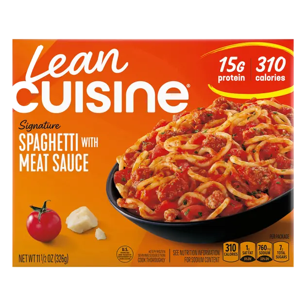 Signature Spaghetti with Meat Sauce 15g Protein Frozen Meal