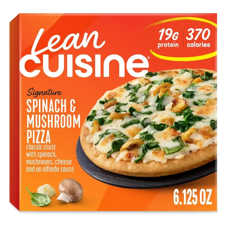 Spinach and Mushroom Pizza Frozen Meal