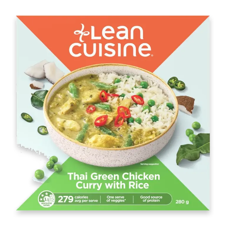 Thai Green Chicken Curry With Rice Frozen Meal