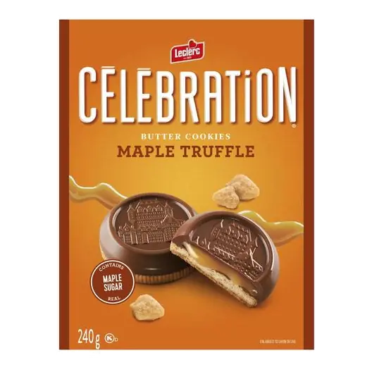 Celebration Butter Cookies Maple Truffle 240 g