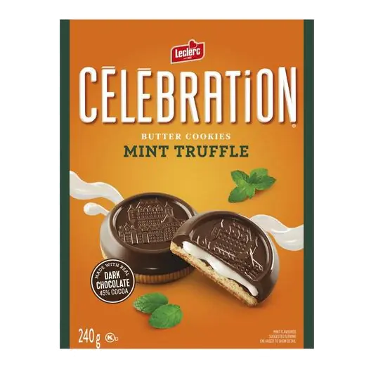 Celebration Butter Cookies Mint Truffle 240 g