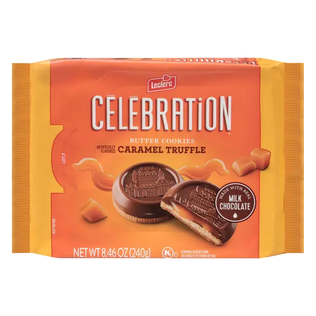 Celebration Caramel Truffle Butter Cookies