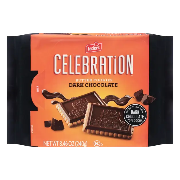 Celebration Dark Chocolate Butter Cookies