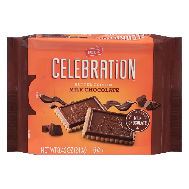 Celebration Milk Chocolate Butter Cookies