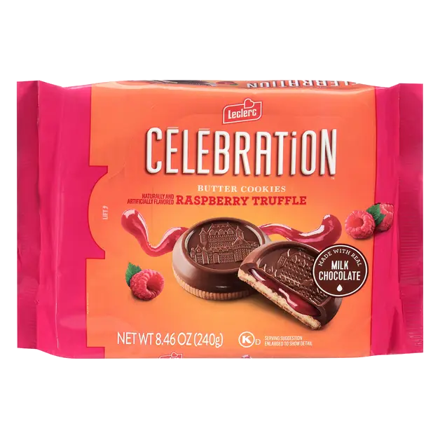Celebration Raspberry Truffle Butter Cookies