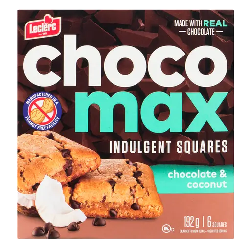 Chocomax Indulget Square Chocolate Coconut 192 g